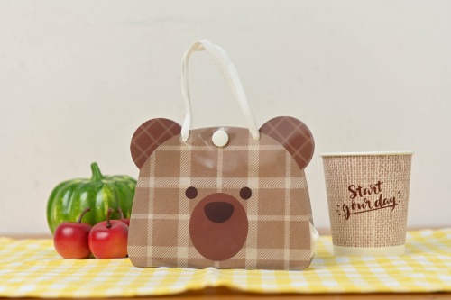 マスクケース 抗菌加工 ニューデザイン クマ型 仮置き かわいい おしゃれ 衛生 日本製 食事時やオフィスで（MK-KM02）