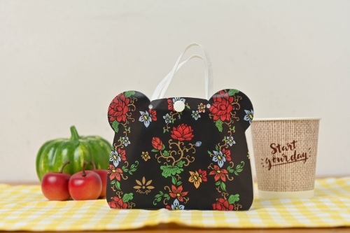 マスクケース 抗菌加工 ニューデザイン クマ型 仮置き かわいい おしゃれ 衛生 日本製 食事時やオフィスで（MK-KM02）