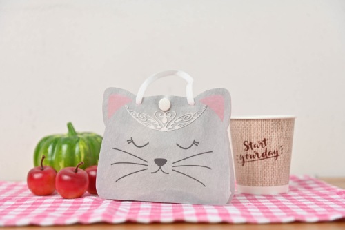 マスクケース 抗菌加工 ニューデザイン ネコ型 仮置き かわいい おしゃれ 衛生 日本製 食事時やオフィスで （MK-NK02）