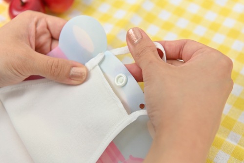 マスクケース 抗菌加工 ニューデザイン ネコ型 仮置き かわいい おしゃれ 衛生 日本製 食事時やオフィスで （MK-NK02）