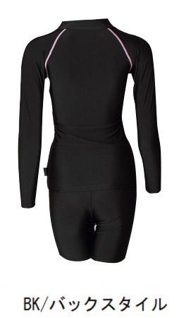 【SALE】【65%OFF】　カップ付き　レディース　長袖ラッシュガード　SA1607　