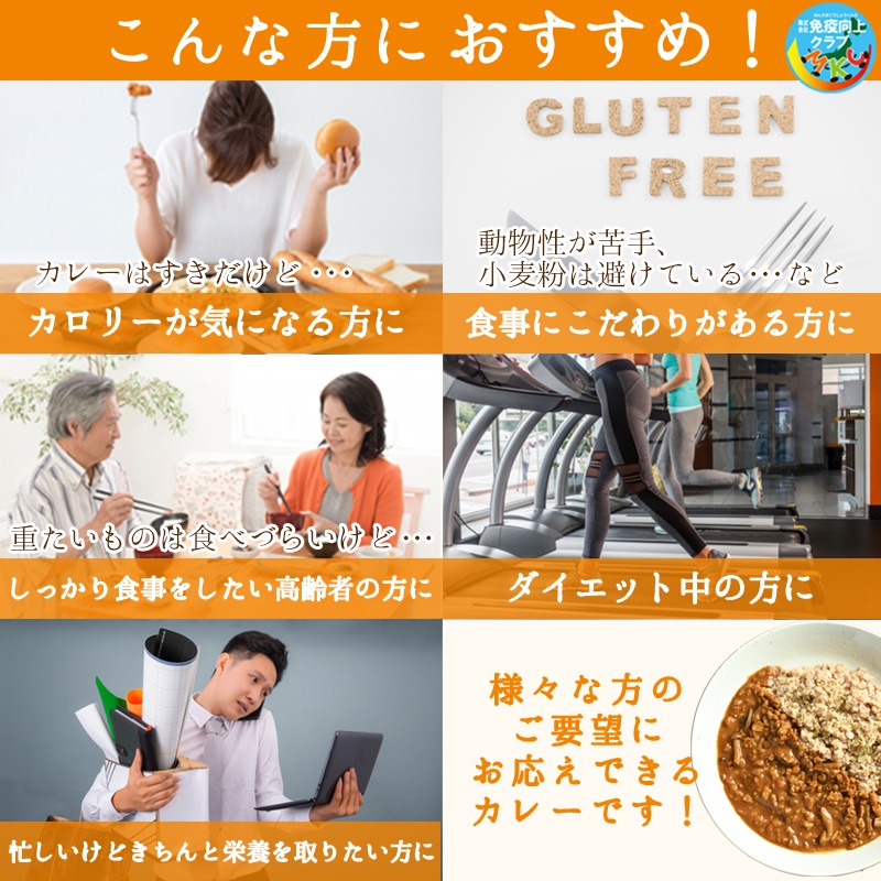 【3食セット】送料込　驚異の96kcal　大豆ミートベジカレー 　グルテンフリー　動物性不使用　SDGS素材配合　シンプル原料　スパイス香る　本格派　