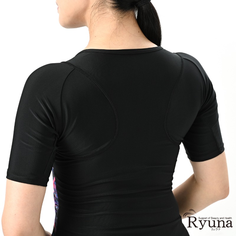 【SALE】【50%OFF】サイドガレッジ柄半袖水着 NP2314G/NP2314M