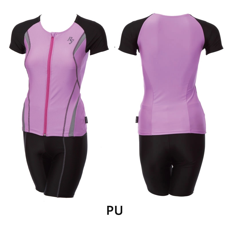 SALE70％FF　日本製無地半袖セパレート水着　15LL　17LL　19LL　21LL　23LL　　JAB008AB