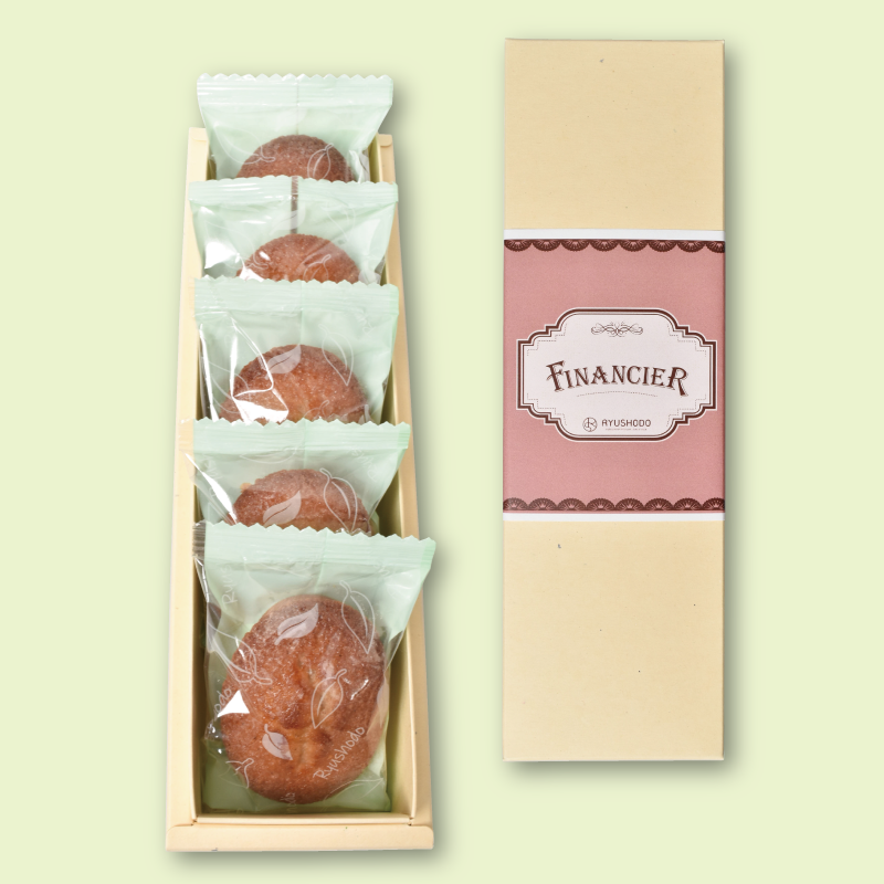 フィナンシェ【5個入】｜ 隆勝堂オンラインショップ｜八女茶や抹茶を