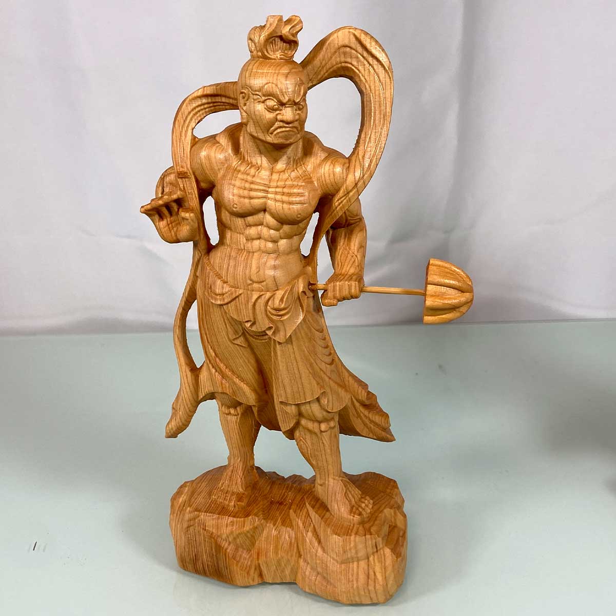 金剛力士像（仁王像）阿形・吽形 一対セット（高さ12cm）｜邪気払い 