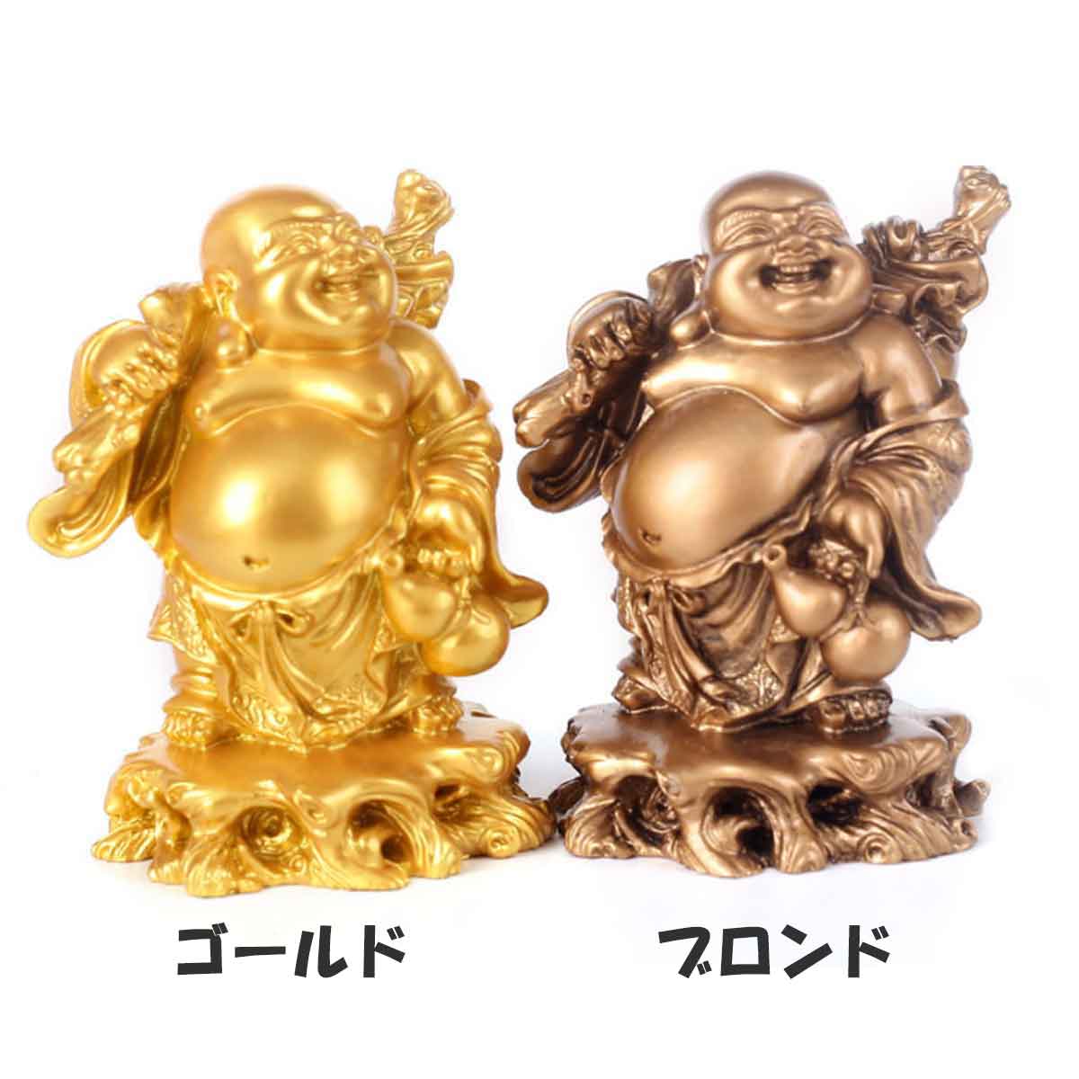 布袋尊立像｜笑顔と福徳を招く七福神の守護像【開運・金運・家庭円満