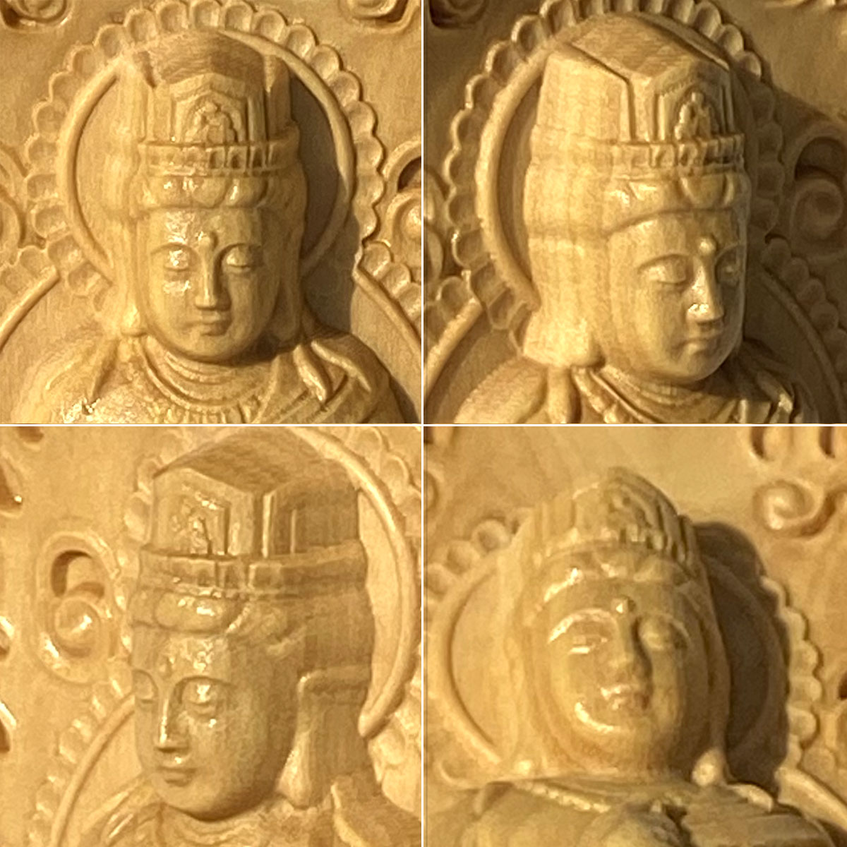 大日如来 仏像（黄楊製・火炎光背）｜真言宗の本尊・未年・申年生まれ