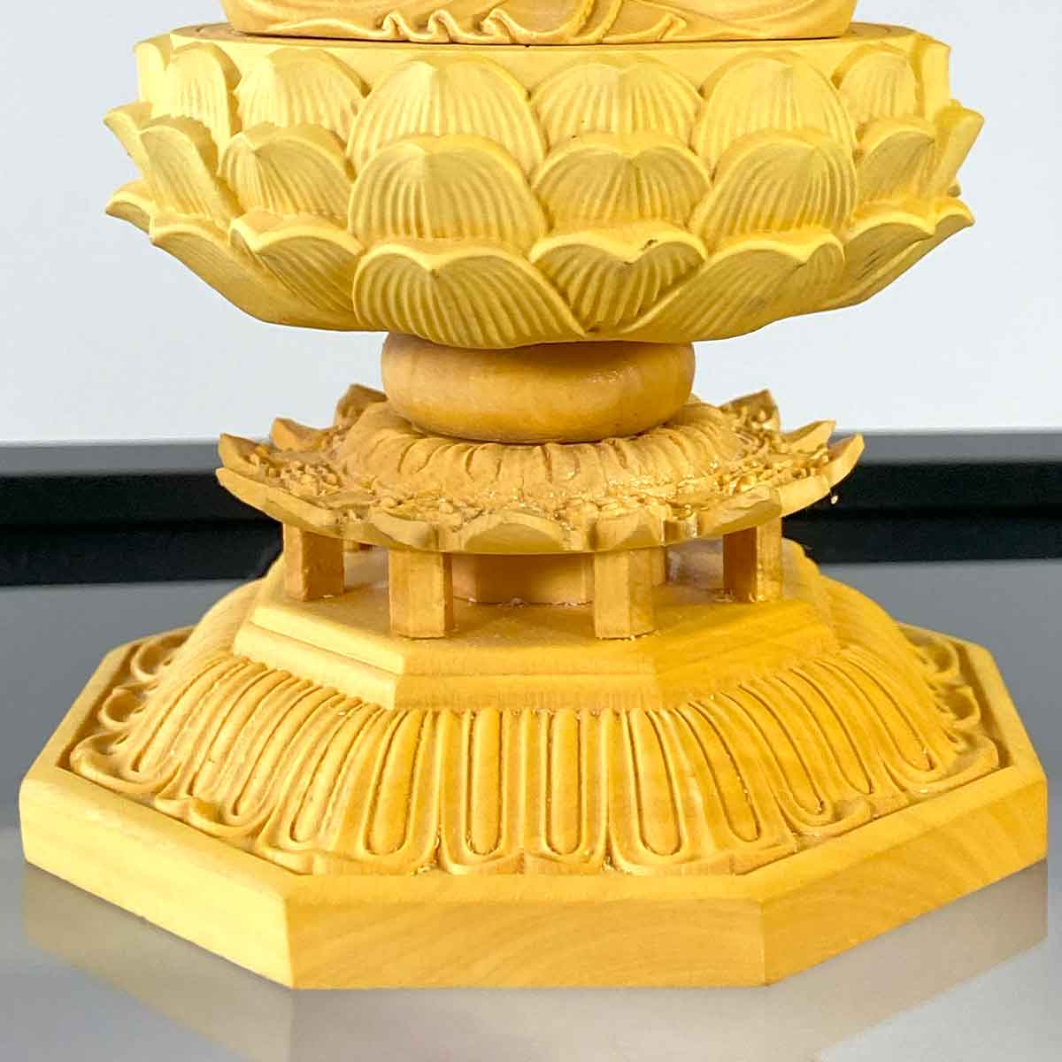 大日如来 木彫り仏像（高さ18cm）｜真言宗の本尊・未年・申年生まれの