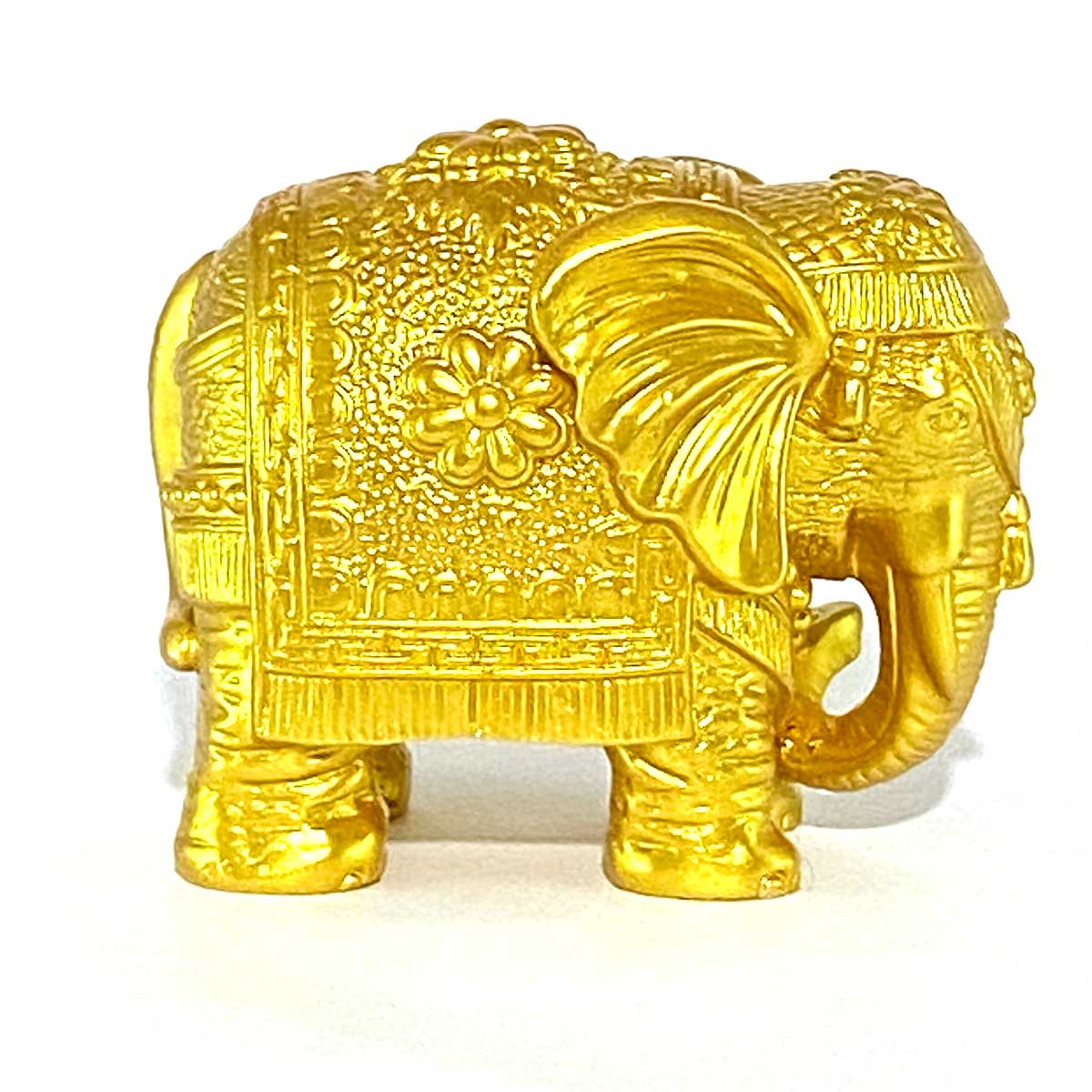 インド象 置物｜ガネーシャ神の象徴｜金運・開運・魔除けに最適な風水