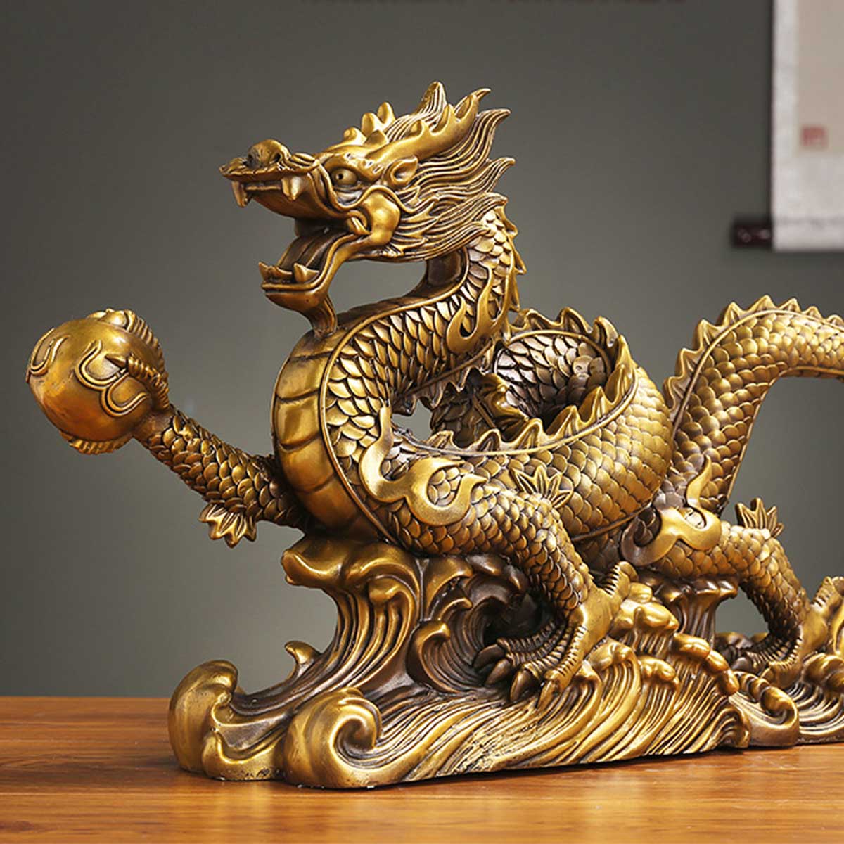 銅 細工 四大神獣 銅盤 聚宝盆鎮宅之宝 装飾品 工芸品 置物 銅 細工 四大神獣盤 皿 聚宝盆 装飾品 工芸品 美術品 置物