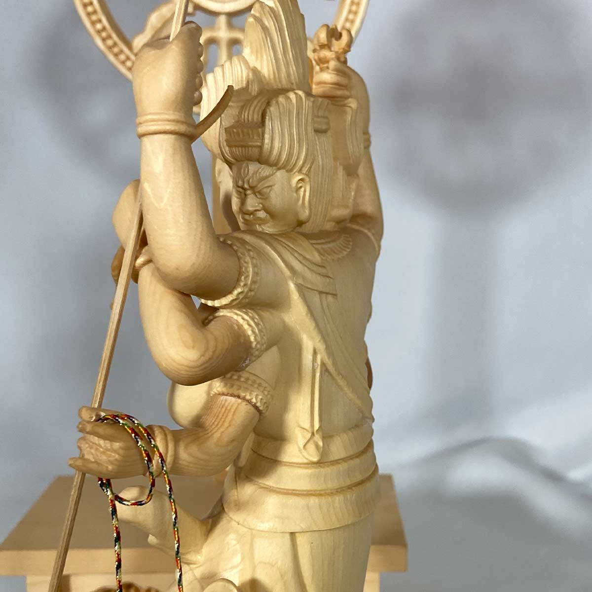 桧木 降三世明王 木彫仏像 高さ35.5cm|守護・厄除け 五大明王 仏像 | 仏像,明王像,降三世明王 | 仏像と開運の龍王堂