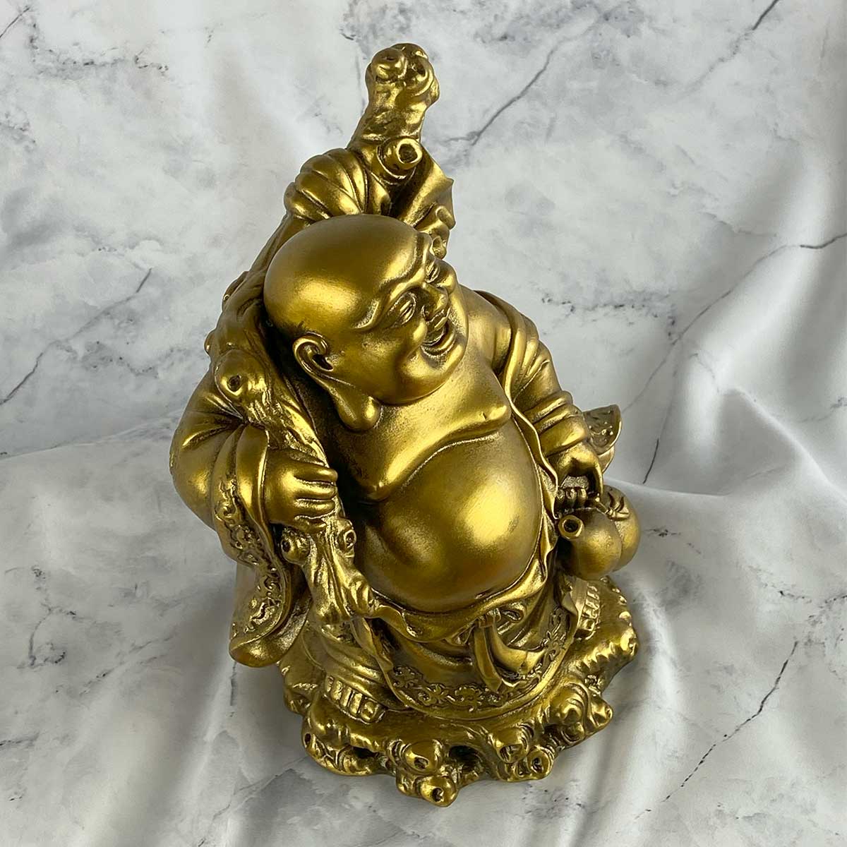 高岡銅器 二色銅製 布袋尊 布袋様 置物