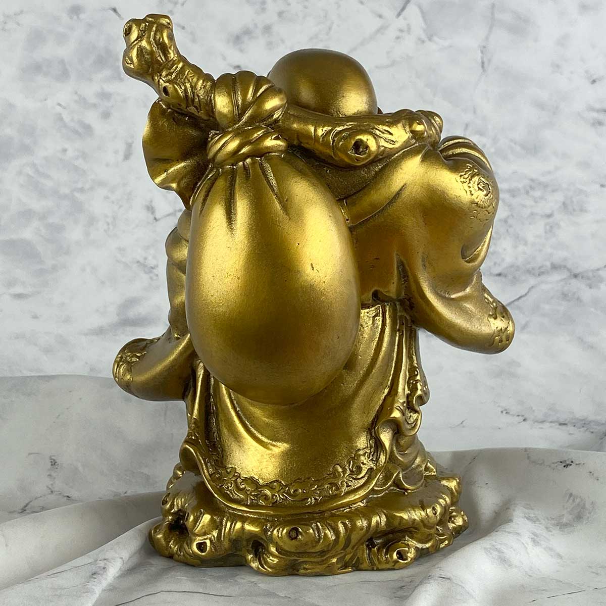 ♪銅製　布袋 布袋尊（布袋様）銅製仏像 27cm｜金運・商売繁盛・家庭円満を招く