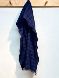 SOIL/ソイル　ボイルドウールギンガムチェックストール　・　NSL20501　［送料無料］