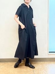 SALE mizuiro-ind./ミズイロインド　 　ワイドカラーカバーオール　・　2-250083　［送料無料］