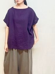 a＊koloni アラクリティコロニー リネンサロペット 生成り A