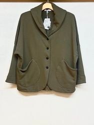 TANG/タング　粗針裏毛ジャケット（製品洗い） 　・　2325304
