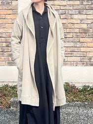 SOIL/롡 COMBED COTTON FRENCH TERRY HOODED CARDIGAN3GNSL25543̵