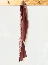 SOIL/ソイル　　COTTON SLUB SMALL FLOWER PRINT STOLE　・　NSL25577　『ゆうパケット対応』