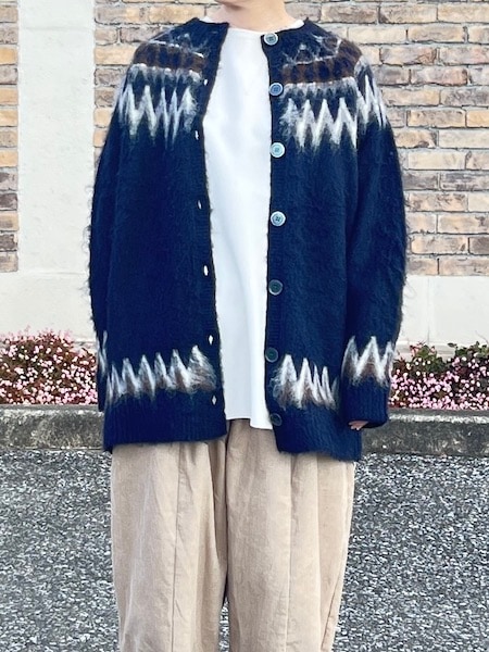 Vent d'ouest /ヴァンドゥエスト ノルディックシャギーニット