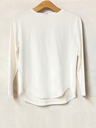 maomade/マオメイド 　スムースピーチ起毛 ラウンドヘムTシャツ　・　551201　『ゆうパケット対応』