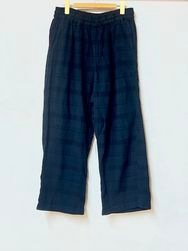 Vas-y Lentement/�������������ȥޥ�COTTON FLANNEL CHECK OVERDYE EASY PANTS������NVL2573D��[����̵��]