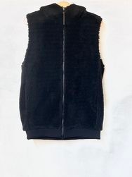 ARMEN/�������REVERSIBLE ZIP-UP FLEECE HOODED VEST������ADNAM2552��[����̵��]