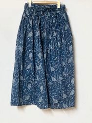SOIL/�����롡 80s VOILE LEAF & FLOWER PRINT GATHERED SKIRT������NSL26065��������̵���ϡإ���å��ݥ����б���