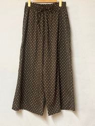 SOIL/�����롡��80s COTTON VOILE DOT PRINT WIDE EASY PANTS������ NSL26055��������̵���ϡإ���å��ݥ����б���