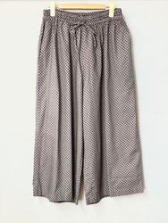 SOIL/�����롡�� 40s COTTON POPLIN DOT PRINT WIDE EASY PANTS������NSL26536��������̵���ϡإ���å��ݥ����б���