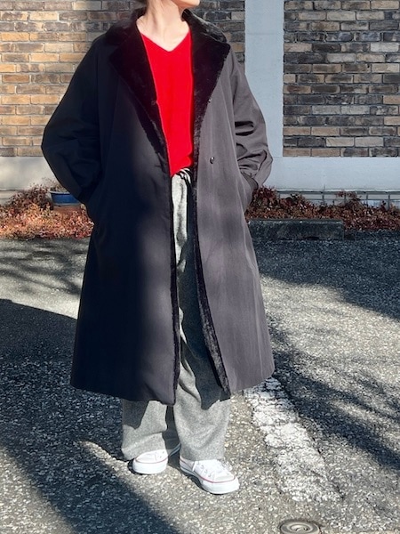 mizuiro-ind./ミズイロインド バックボアコート・ 3-270052 [送料無料