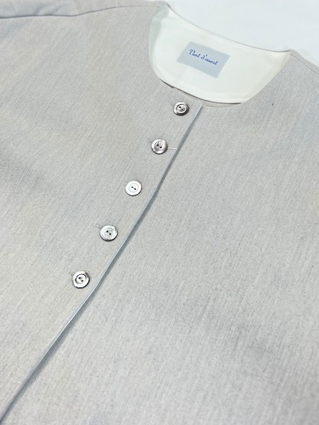 Ventd'ouest /ヴァンドゥエスト アンジーツイルノーカラージャケット