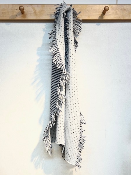 SALE GLEN GORDON/󥴡ɥGEELONGORA POLKADOT SIDE FRINGE SCARF(S)NGS2352[̵]