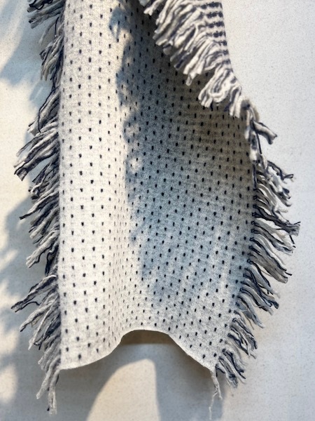 SALE GLEN GORDON/󥴡ɥGEELONGORA POLKADOT SIDE FRINGE SCARF(S)NGS2352[̵]