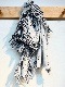 SALE GLEN GORDON/󥴡ɥGEELONGORA POLKADOT SIDE FRINGE SCARF(S)NGS2352[̵]