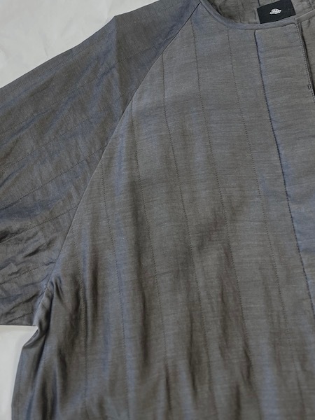 maison de SOIL/�᥾��ɥ����롡  QUILTED COTTON SILK RAGLAN COAT WITH VERTICAL STITCH������NMDS25541�� [����̵��]