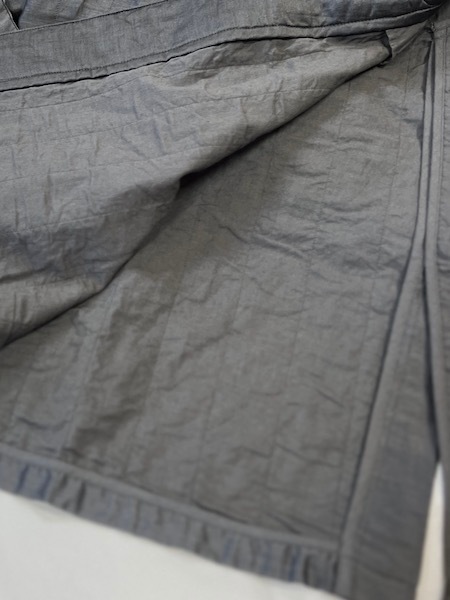 maison de SOIL/�᥾��ɥ����롡  QUILTED COTTON SILK RAGLAN COAT WITH VERTICAL STITCH������NMDS25541�� [����̵��]