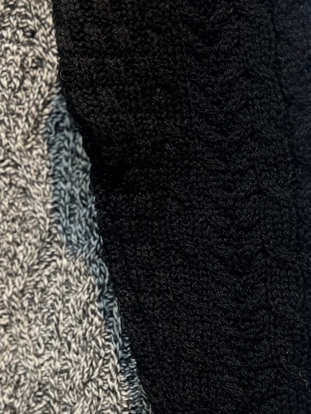 HTS/�������ƥ������� �� ARAN 2TONE COLOUR CREW-NECK PULLOVER������CHT2351��������̵����