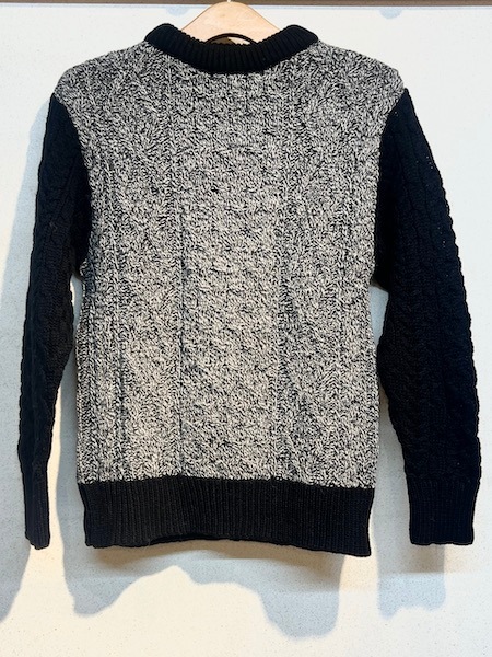 HTS/�������ƥ������� �� ARAN 2TONE COLOUR CREW-NECK PULLOVER������CHT2351��������̵����