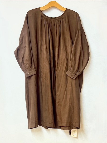 SOIL/�����롡��60s COTTON TWILL PLAIN GATHERED SMOCK DRESS��2��������NSL25603�� [����̵��]��