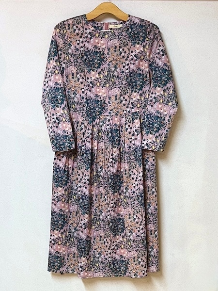 Crespi/クレスピ 2026AWリバティPainted Garden タックワンピース