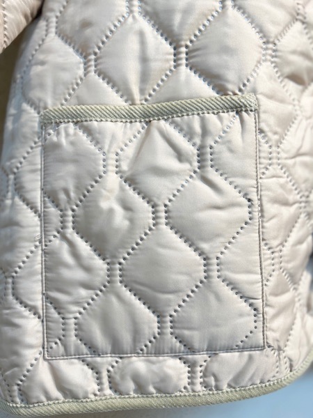 ARMEN/PLAIN POLYESTER x PLAIN POLYESTER HEAT QUILT  OVERSIZED HOODED JACKET WITH RIBBED CUFFNAM2153PP[̵]