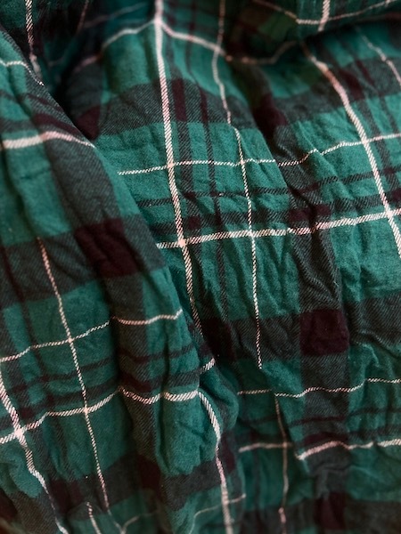 Vas-y Lentement/ȥޥCOTTON FLANNEL CHECK CREW-NECK L/SL OVERSIZED SHIRT(ù)NVL2311FCW [̵]