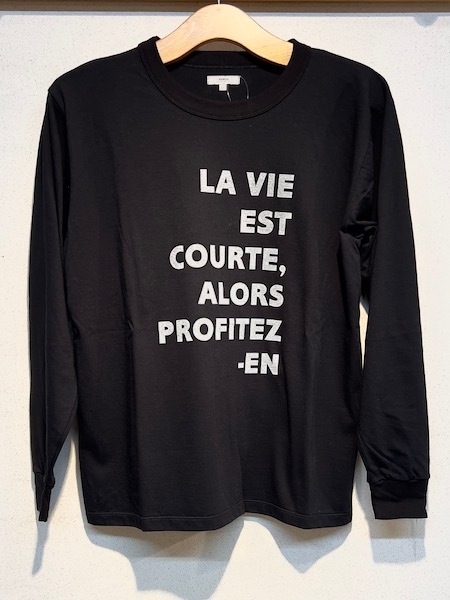 ARMEN/"LA VIE"COTTON JERSEY CREWNECK OVERSIZE L/SL T-SHIRT WITH CUFF  NFA2351P42ؤ椦ѥåб