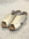 EXPERT/ѡ VINTAGE WIDE CROSS STRAP SANDAL WITH REGULAR HEEL WOODEN SOLE   NEP2001̵