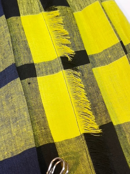 O'NEIL OF DUBLIN /ˡ륪֥֥ IRISH LINEN LOW WAIST PLEATS WRAP SKIRT (WITH PIN)NOD0901[̵]