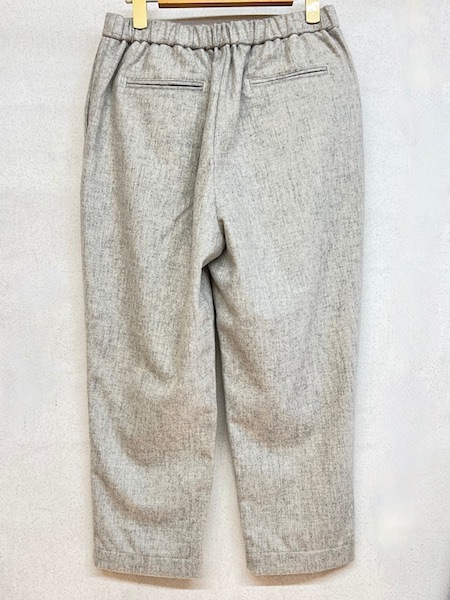 SALE maison de SOIL /�᥾��ɥ����롡��WOOL FLANNEL EASY TAPERED PANTS  ����GNMDS2101WF ��[����̵��]