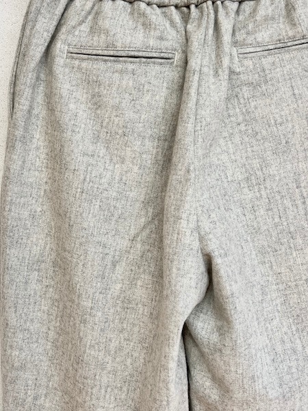 SALE maison de SOIL /�᥾��ɥ����롡��WOOL FLANNEL EASY TAPERED PANTS  ����GNMDS2101WF ��[����̵��]