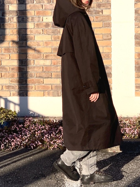 SALE HARROW TOWN STORES / ϥ󥹥ȥ HEAVY WEIGHT COTTON TWILL OVERDYE HOODED COATNHT2151DT̵